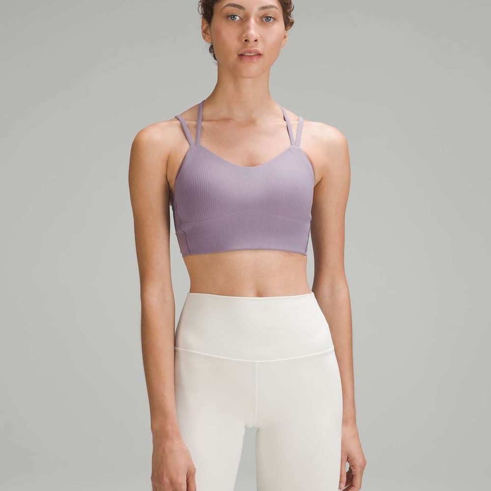 Lavender Strappy Women's Bralette